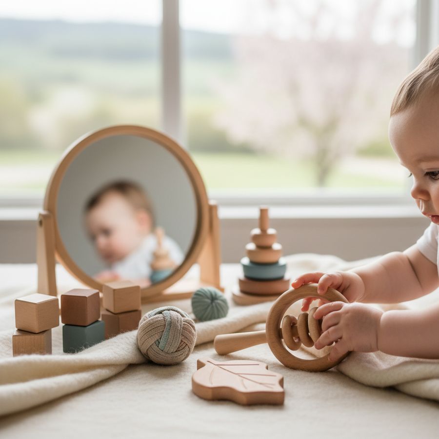 Giochi montessori 0-12 mesi: scelte adatte ogni fase