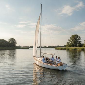 Mol op het water: natuur, rust en 2,5 uur varen