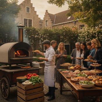 Mobiele pizzeria of klassieke catering: het verschil