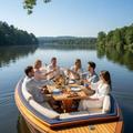 Catering aan boord: tapas, champagne en cocktails op het water