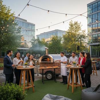 Bedrijfsevent met pizza: 5 concepten die werken