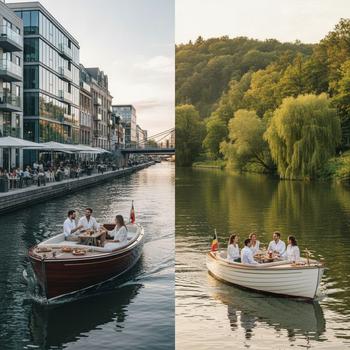 Luxe sloep huren in hasselt of mol