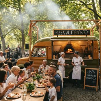 Waarom een mobiele pizzeria beter werkt dan klassieke catering