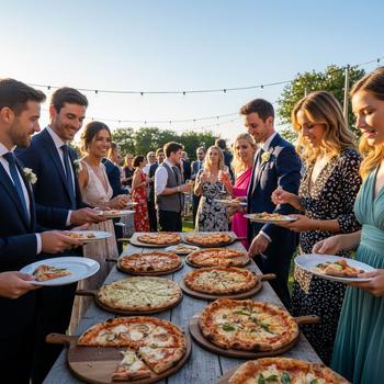 Pizza catering voor bruiloften: zo maak je het speciaal